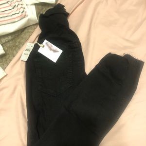 XS Jessica Simpson Black skinny maternity pants